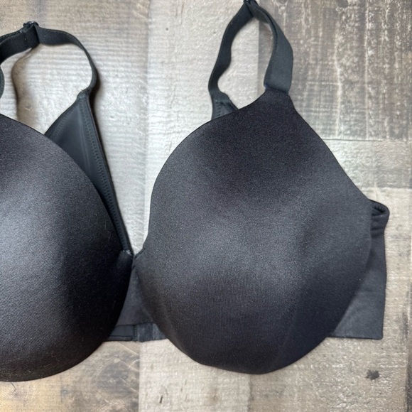 Cacique Black Lightly Lined Full Coverage Underwire Bra 40DDD - Picture 3 of 11